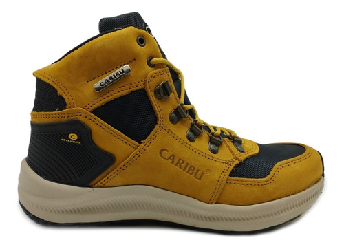 Bota Caribu Casual Trabajo Para Hombre Piel Todo Terreno 331