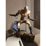 God Of War - Kratos - 28cm X 32cm Estatueta Vintage