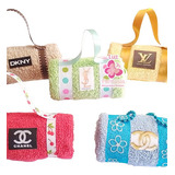 10 Bolsa De Mujer De Toalla Facial Lindos Recuerdos