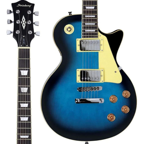 Guitarra Lps 230 Strinberg Azul Blue Burst