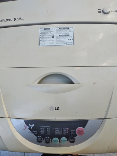 Lavarropas LG Fuzzi Logic 5,5 Kg