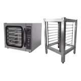 Forno Convector 5 Esteiras C/ Vapor Wictory Wcv535 + Base