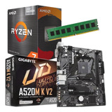 Combo Actualizacion Pc Amd Ryzen 7 5700g 16 Gb