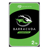 Disco Rigido Seagate 2tb Barracuda Sata3 64mb 3,5' Color Plateado