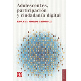 Libro Adolescentes Participacion Y Ciudadania Digital