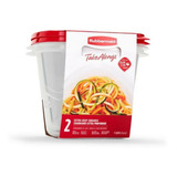 Set 2x Recipiente-tapa Alimentos Rubbermaid® Plástico 7.0tz