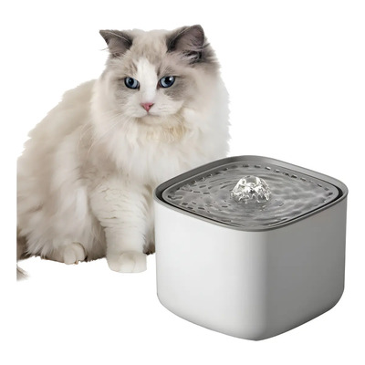 Dehigh fuente para gato bebedero para mascotas filtro 3l color blanco | MercadoLibre
