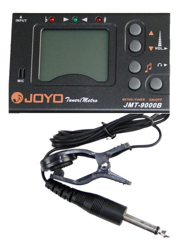 Metrónomo Afinador Cromático Joyo Jmt-9000b + Mic Contacto