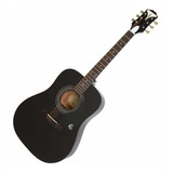 Guitarra Acústica EpiPhone Pro-1 Ebony Negra Cuota