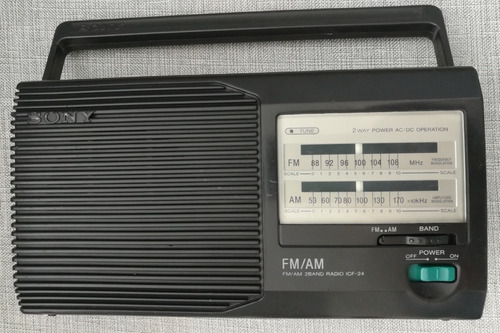 Radio Sony   Icf  24