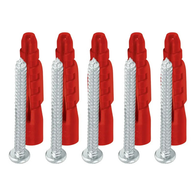 200 Taquete Tarugo Ancla 1\u002F4  + 200 Pija #6 Tornillo 1-1\u002F2 | MercadoLibre