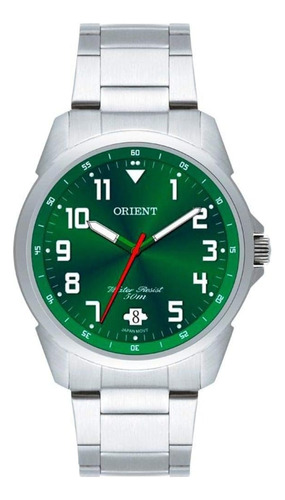 Relógio Orient Masculino Mostrador Verde  Mbss1154a E2sx