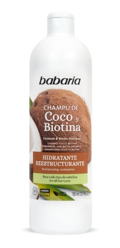 Babaria Champu Coco Y Biotina - mL a $44