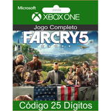 Far Cry 5 Codigo 25 Digitos Oficial Para Xbox 12x No Cartão