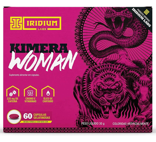 Termogênico Kimera Woman Iridium Labs 60 Cápsulas