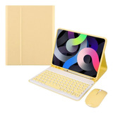 Funda Bluetooth Teclado Con Mouse For iPad Air 4 10.9 2020