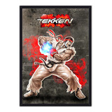 Cuadro Enmarcado - Póster Videojuego Tekken 