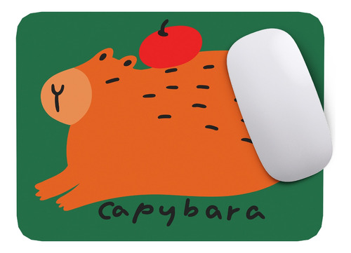 Mouse Pad Capibara - Carpincho 17cm X 21cm D8