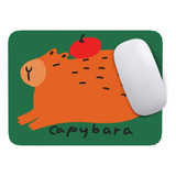 Mouse Pad Capibara - Carpincho 17cm X 21cm D8