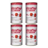 Suplemento Ultraflex Hmb/3000 Frutos Rojos 420g Pack X 4 U