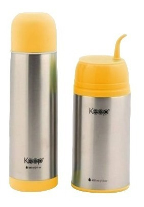 Set Keep Termo Bala 500 Ml + Termo Mate 400 Ml / Qtq