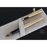 Pluma Fuente Sheaffer Chapa Punto De Oro 14k 585 Vintage 