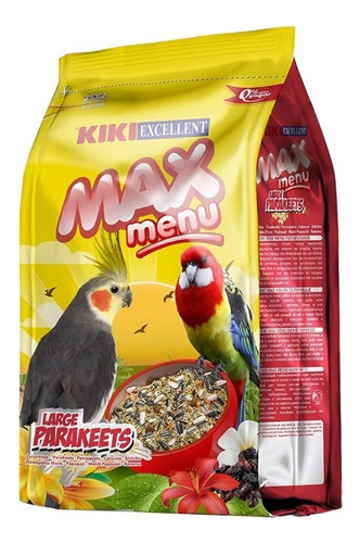 Alimento Max Menu Para  Ninfas Y Cotorritas 1 Kg