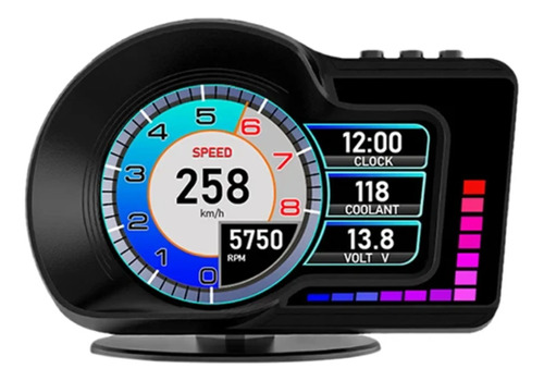 Scanner Automotivo Obd2 Computador De Bordo Gps Rpm Lcd