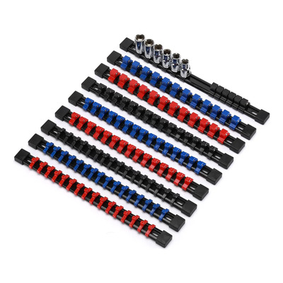 9 Pzs Riel Para Dados Soporte Organizadores De Enchufes Abs  | MercadoLibre