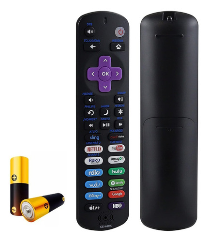 Control Universal Roku Tv Integrado Tcl,LG,onn,sanyo,atvio