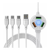 Multicargador Cable Usb 6 En 1