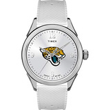 Reloj Timex Athena De La Nfl Para Mujer, 40 Mm, Jacksonville