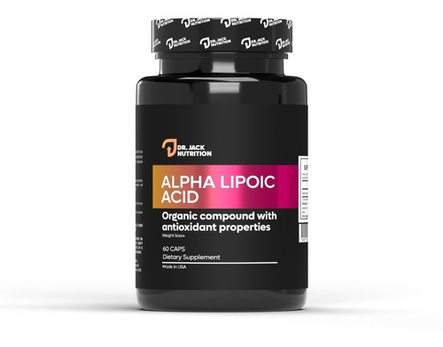 Ácido Alfa Lipoico - Antioxidante 600 Mg | Dr Jack Nutrition
