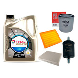 Kit Filtros Virtus Suran T-cross Msi + Aceite Total 10w40 4l