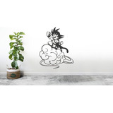 Vinilo Decorativo Dragon Ball Z Nube Sticker De Pared