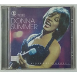 Cd Donna Summer - Vh1 Presents Live And More Encore ( Usa )