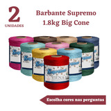 Kit Barbante Supremo 1.8kg Big Cone 2 Unidades nr 6 ou 8