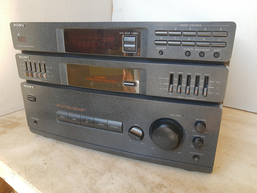 Som Receiver Stereo System Sony Str A17 (detalhe)