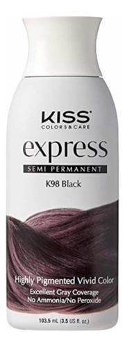 Kiss Express K98 Negro Natural Pigmento Semipermanente