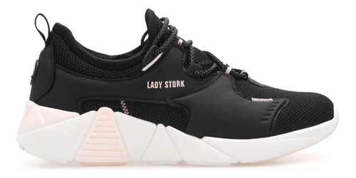 Zapatilla Lady Stork Elastizada Deportiva Base Confort