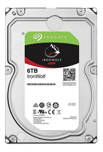 Disco Duro Int Pc New Seagate 6tb Sata 5400rpm 256mb  /v /vc