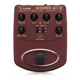 Pedal De Efectos Guitarra Behringer V-tone Acoustic Driver D