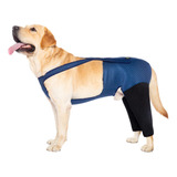 Traje De Recuperacion Perros Mangas Traseras Anti Lamido M