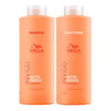 Wella Invigo Nutri Enrich Shampoo (1000ml) E Condicionador (