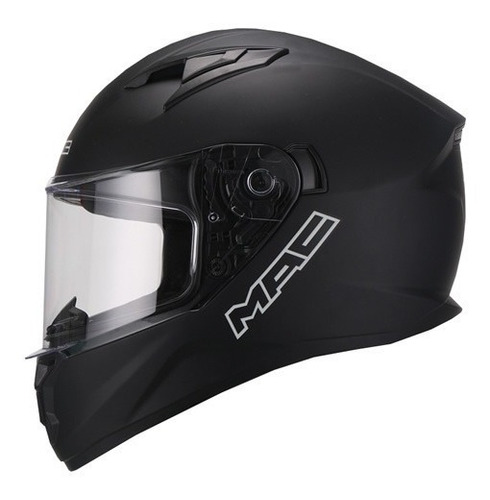 Casco Integral Mac Speed Visor Simple Negro L