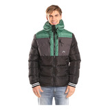 Campera Matelaseada Hombre Rusty Spacelord Jk Con Capucha