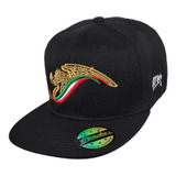 Gorra Águila México Bordado 3d Plana Econ