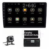 Estéreo Para Gps 2din Wifi Android 10 Pulgadas Carplay 2+64g