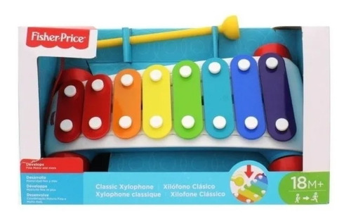 Xilofono Infantil Marimba Fisher Price Niños, Envío Rápido