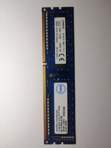 Memoria Ram Ddr3 4gb 1600mhz Kingston 12800u Para Pc De Mesa